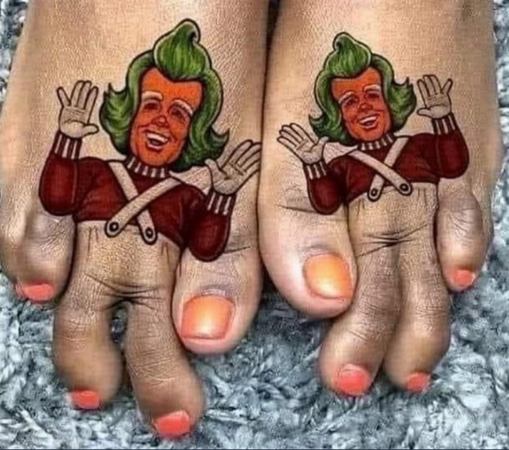 Смешная татуировка, тату, надпись на теле, узор, символ, дефект превратить в преимущество, внешность, курьезы, фото, приколы