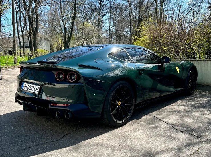 Суперкар Ferrari 812, Ferrari 812 Superfast, Ferrari 812, суперкар Ferrari