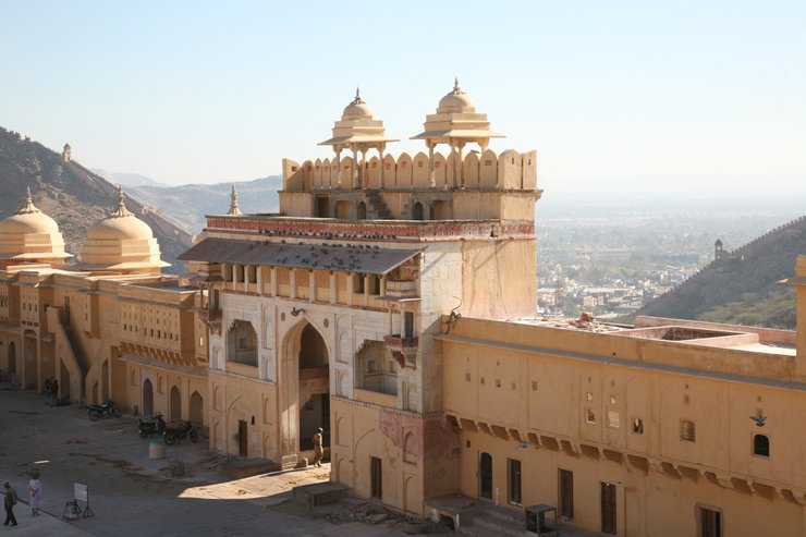 амер, джайпур, индия, достопримечательность