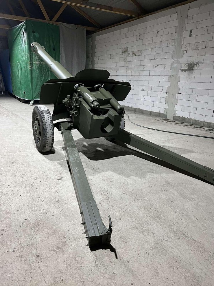 Пушка Д-20, муляж