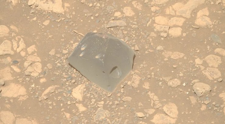 марс, камень