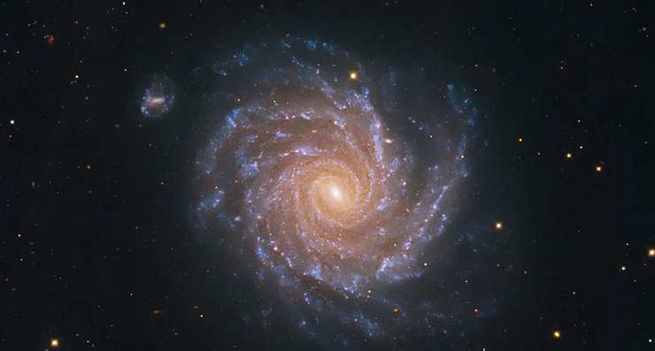 спиральная галактика NGC 1232