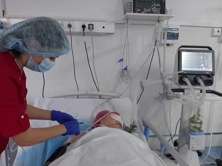 Ивано-Франковская область, Коронавирус, Больница, Врачи, Больные коронавирусом