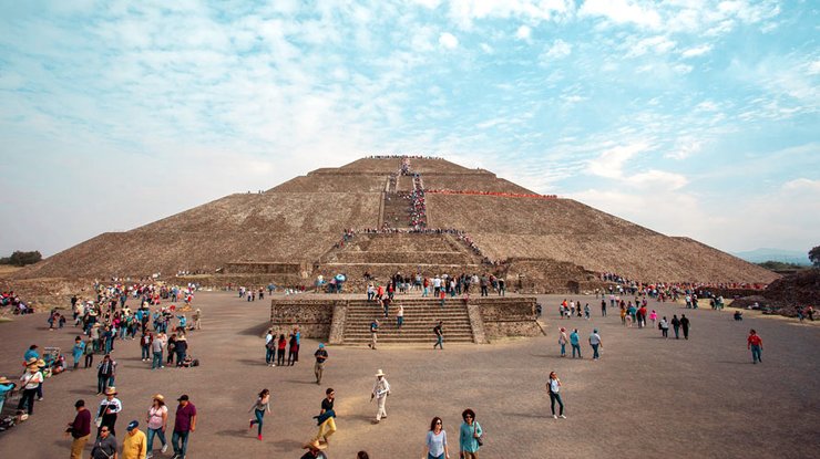 Город Теотиуакан.