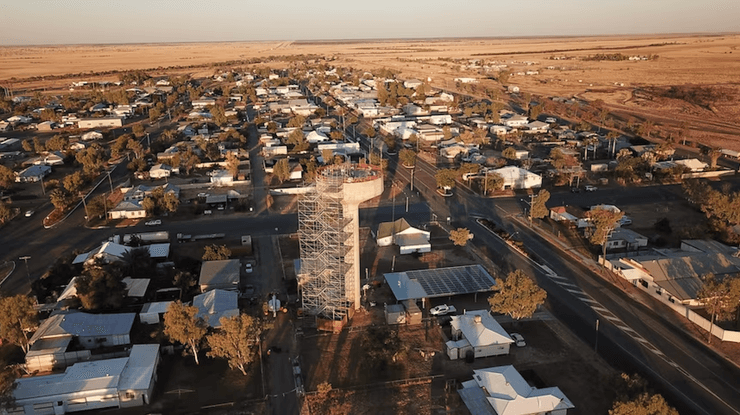 Австралия, Джулия-Крик, город Джулия-Крик