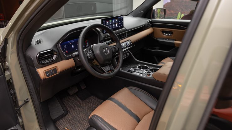 салон хонда паспорт, Honda Passport 2025, Honda Passport, новая Honda Passport, кроссовер Honda