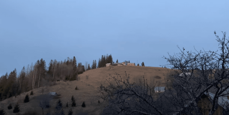 Село в Карпатах