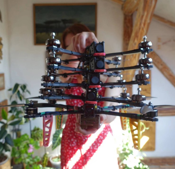 виолета олейник, дроны, бпла