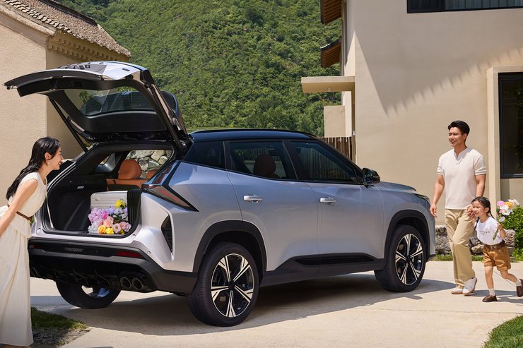 багажник Geely Cityray 2025