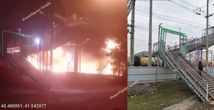 Удари по залізниці на території РФ