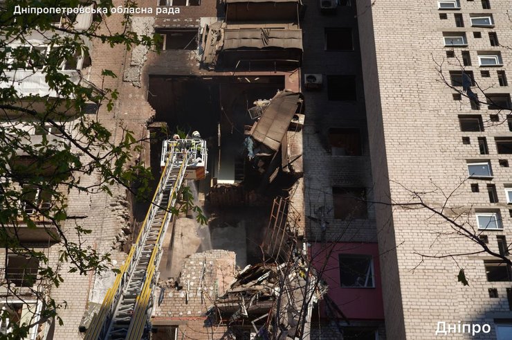 обстріл дніпра 23 квітня