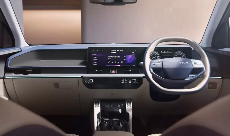 салон Kia Carens, Новый Kia Carens, Kia Carens 2025, Kia Carens Clavis, минивэн Kia, кроссовер Kia, Kia Carens 2025, Kia Carens Clavis