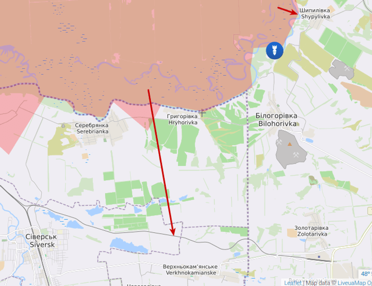 переправи на північний донець