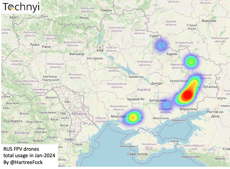 FPV-дрони лінія фронту