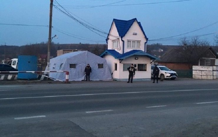 черновцы, блокпост, коронавирус