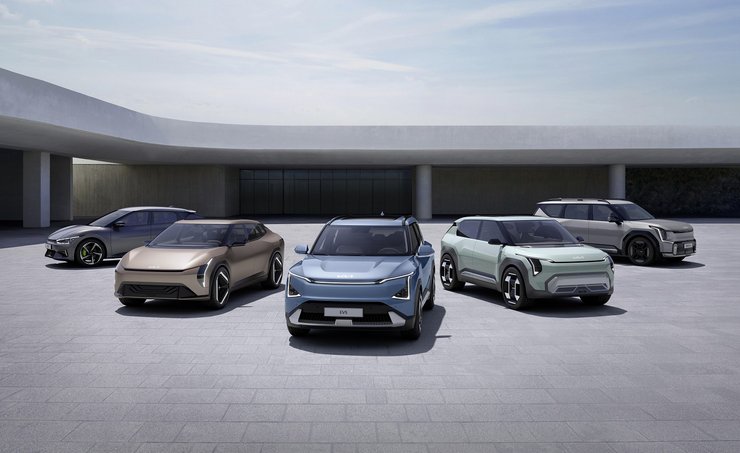 Электромобили Kia EV