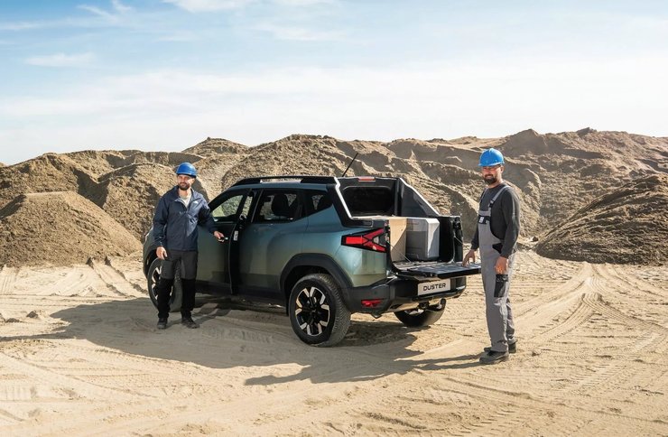 пикап дастер