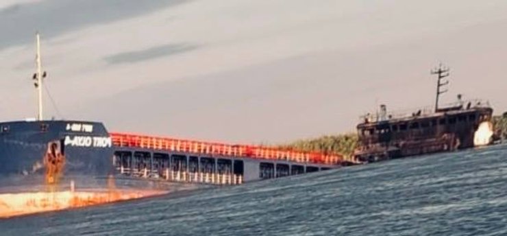 Потоплений корабель Порт Оля-4 15 серпня