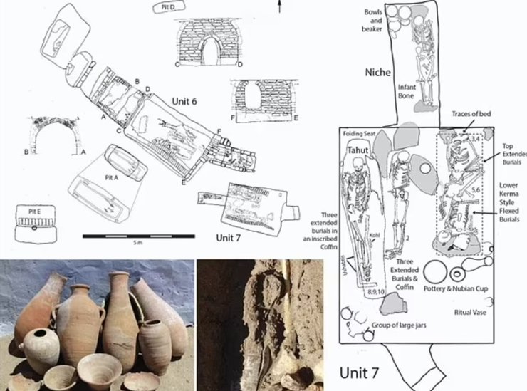 пирамиды, останки, древний египет