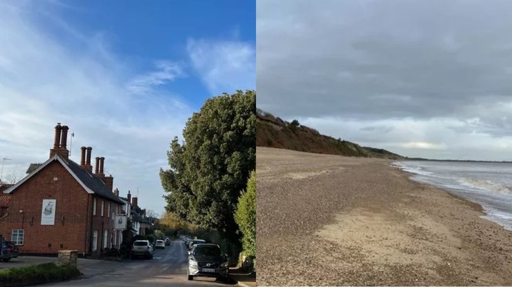 Прибрежный городок Данвич, Британская Атлантида, поселок, город, деревня, Данвич, прибрежный город, поглощает море, Лавкрафт, писатель, история