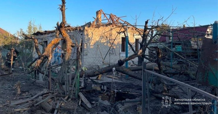 Наслідки атаки на Запорізьку область 20 серпня