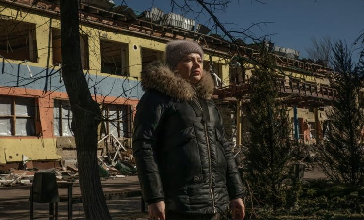 Желанное, руины, Донбасс, Авдеевка, война