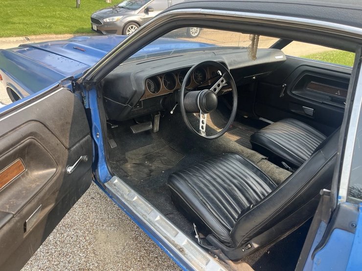 салон Додж Челленджер, Додж Челленджер 1972 года, спорткар Додж