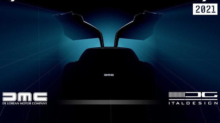 Новый Delorean, DeLorean DMC-12, Назад в будущее, спорткар DeLorean