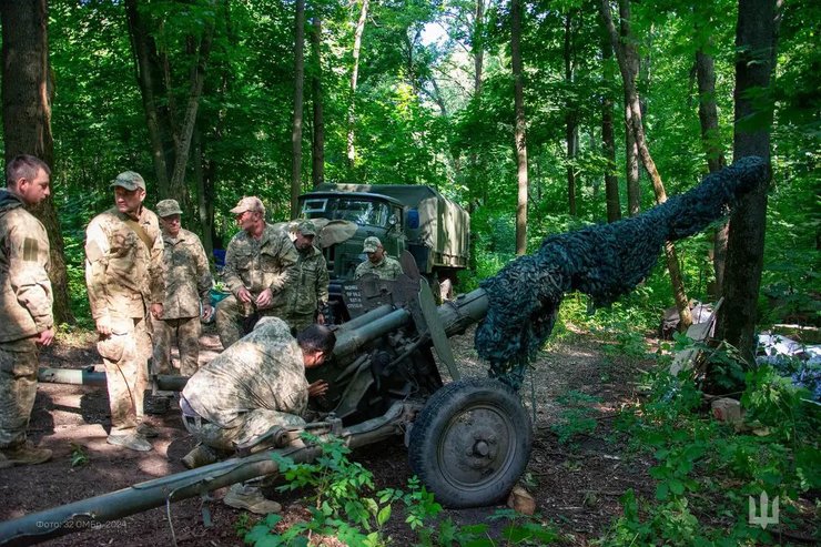 стрельба из пушки д 44 военные всу