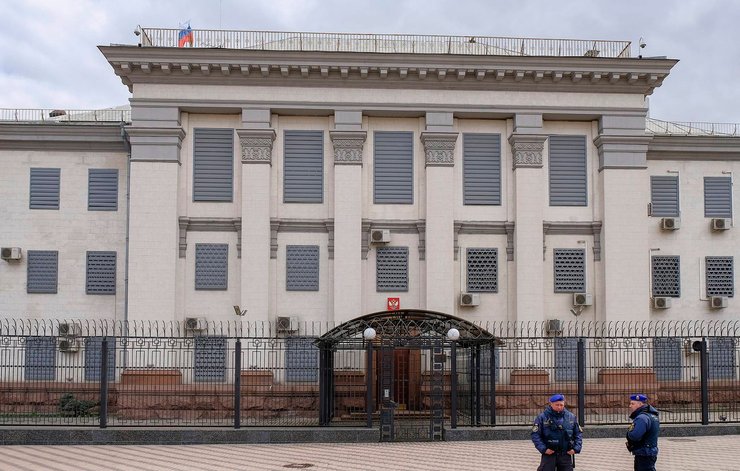 посольство РФ, российское посольство, посольство РФ в киеве