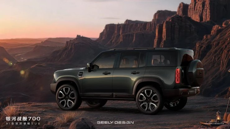 Galaxy Cruiser 700 — як виглядає потужний позашляховик від Geely