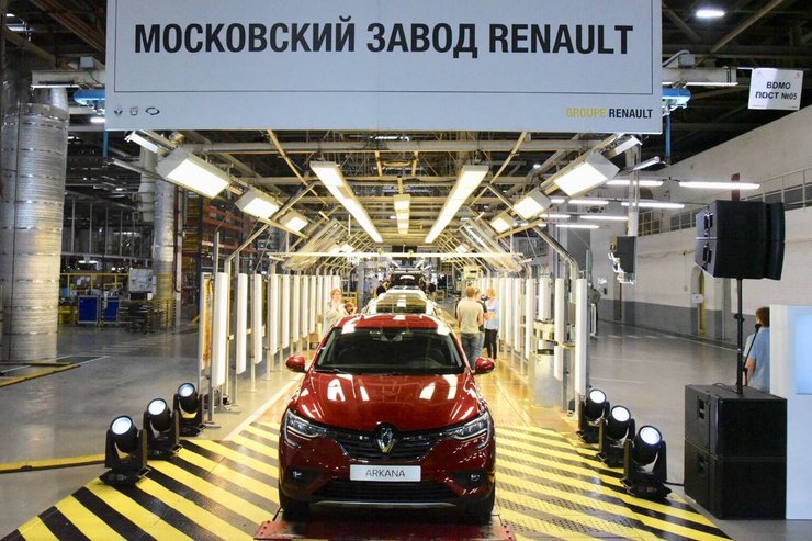 завод Renault в москве, Renault в россии, санкции против рф, производство авто, Renault Group