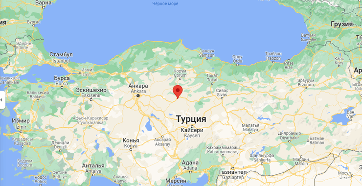 карта, туреччина