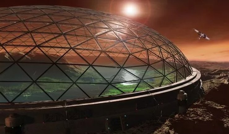 Марс, колония