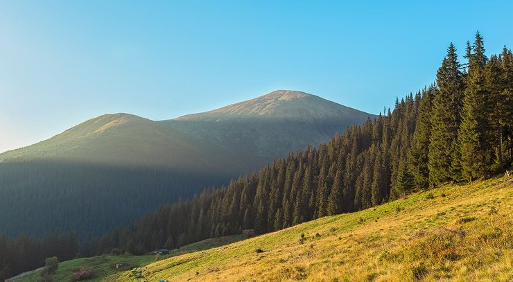 Полонина Гропа на маршруті до Говерли