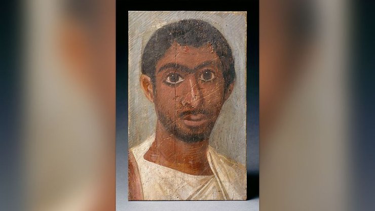 портрет, Фаюм, мумія, Єгипет, стиль, обличчя, риси, мода, золото, прикраса, життя, зовнішність, деталі, очі