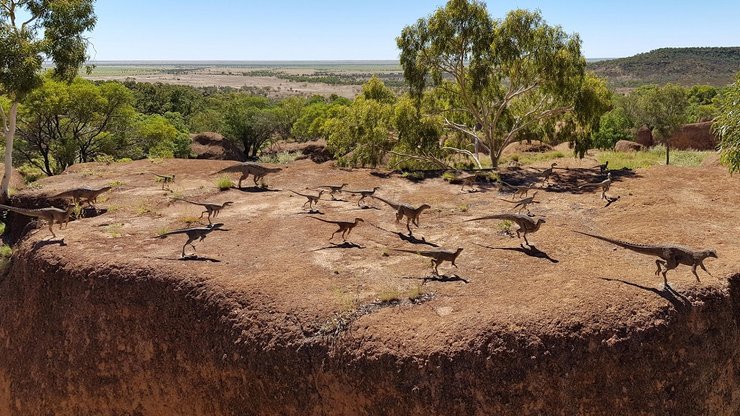 динозавры, квинсленд