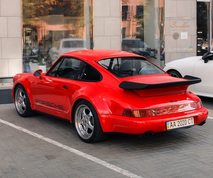 Porsche 911 Turbo 964, Porsche 911, Porsche 911 Turbo, спорткар Porsche