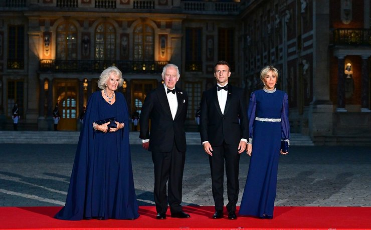 Королева Камилла, франция, король Чарльз, версаль