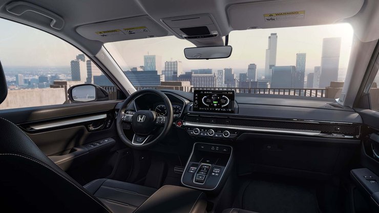салон Honda CR-V, Honda CR-V, новая Honda CR-V, электромобиль Honda, Honda CR-V 2024, Honda CR-V 2024