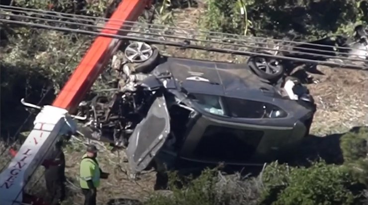 Тайгер Вудс, гольфіст, ДТП