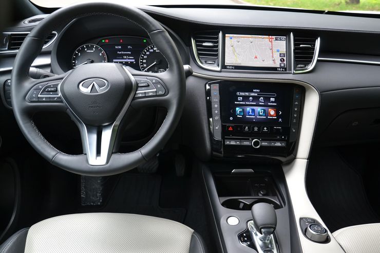 Новый Infiniti QX55, Infiniti QX55, Infiniti QX55 2023, кроссовер Infiniti