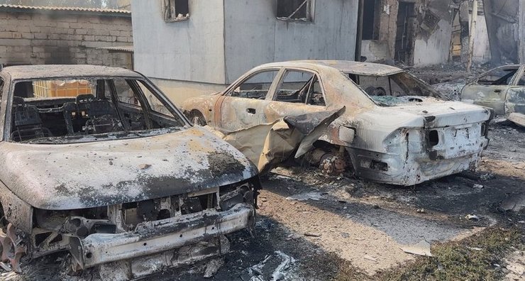 Зруйноване підприємство у Покровську