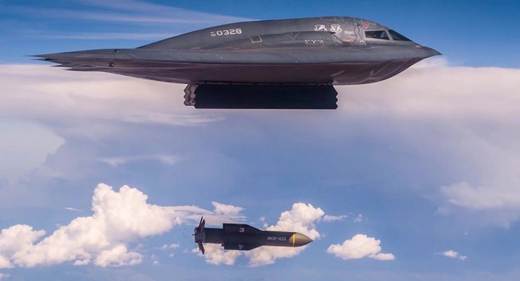 Бомбардировщик B-2 Spirit, B-2 Spirit, B-2, самолет B-2