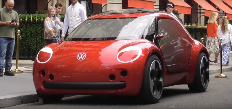 новый фольксваген жук, Volkswagen Beetle, новый Volkswagen Beetle, электромобиль Volkswagen