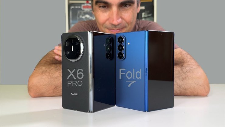 Samsung Galaxy Z Fold 7 і Huawei Mate X6 складні смартфони 2025 року