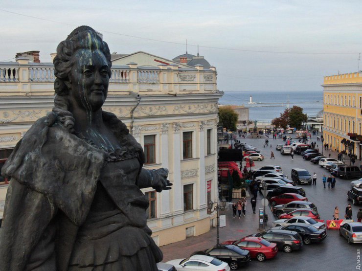 памятник екатерине, памятник, одесса