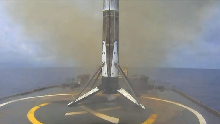 приземлення, ракета, falcon 9, фото