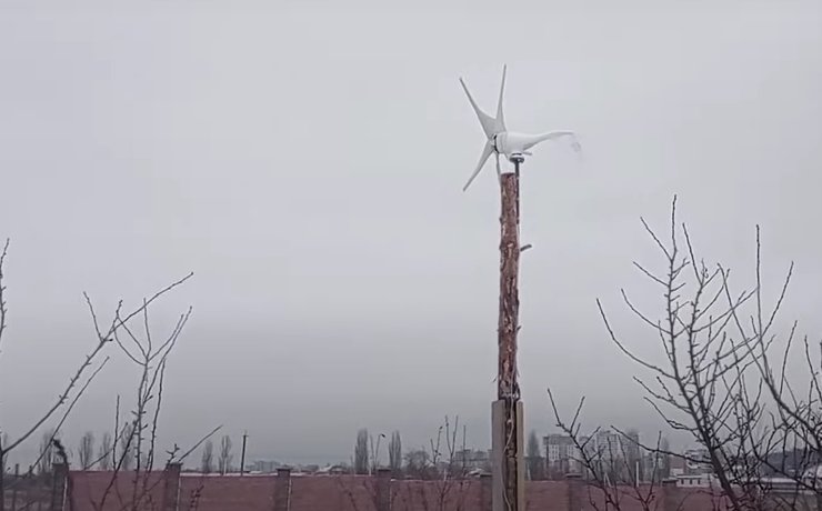 Горизонтальная ветряная мельница S3