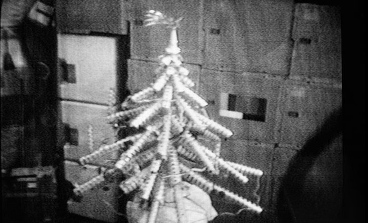 перша ялинка в космосі